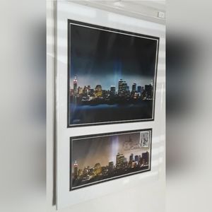 USPS FIRST DAY OF ISSUE COVER WTC 9/11 HEROES NYFD PRINT ENVELOPE & STAMP 2002